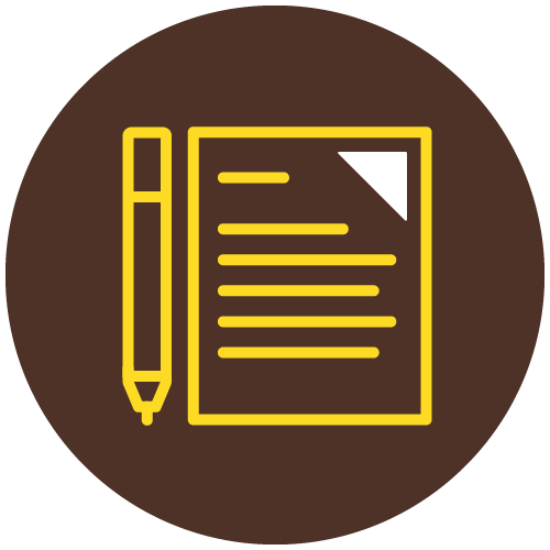 document with pen icon 